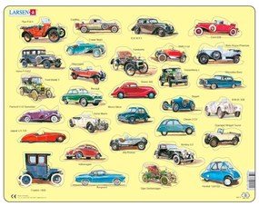 Larsen - Пъзел: За най-малките – Коли, голям