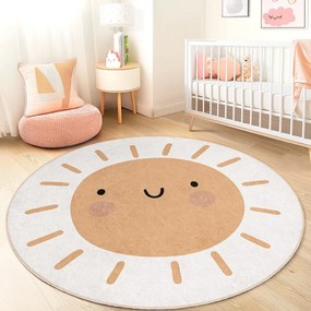 Детски килим подходящ за пране ø120 cm Sunny World – Mila Home