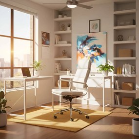 Офис стол Veilstone-Бял