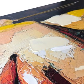 Картина с ръчно изрисувани елементи 70x100 cm Vivian – Styler