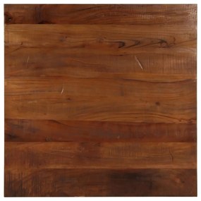 371203 vidaXL Плот за маса 70x70x2,5 см квадратен регенерирано дърво масив