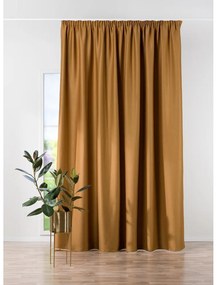 Завеса в меден цвят 270x260 cm Stone - Mendola Fabrics