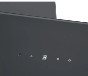 Абсорбатор за вграждане Tesla DD600AB, 190W, 1 мотор, Декоративен, 60 см, 630 м3/ч, Алуминиеви филтри, Черен