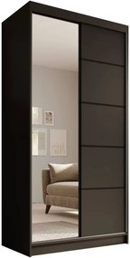 Гардероб Flux 100 плъзгащ се-Мауро