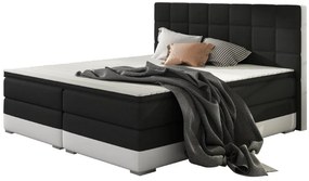 Тапициран Легло Damascus with layer and top layer-White - Black-180 x 200