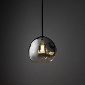 Brilagi - Пендел на кабел VULCANO 1xG9/8W/230V диам. 15 см черен/опушено черен