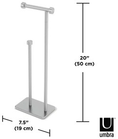 Стоманен държач за тоалетна хартия Cappa - Umbra