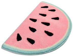 Килимче за баня KARPUZ 60x100 см, дизайн диня