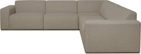 Бежов ъглов диван Roxy - Scandic