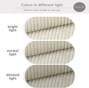 Кремаво боксспринг легло 160x200 cm с място за съхранение Fresco – Maison de Rêve