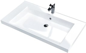 мивка Sanitec Lido-Silver-Metal-Дължина 55 см.