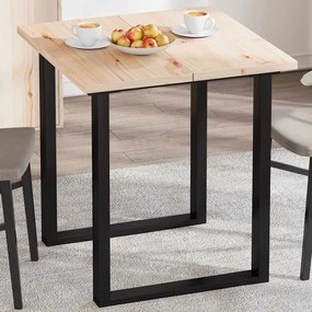 847426 vidaXL Плотове за маси, 2 бр, 70x35x2,5 см, правоъгълни, бор масив
