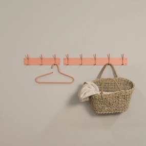 Метална закачалка за стена в цвят сьомга Fusion - Spinder Design