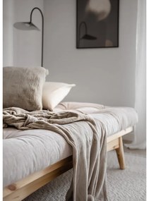 Розов разтегателен диван 190 cm Folk - Karup Design