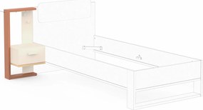 Нощно шкафче Camilla-Terracotta