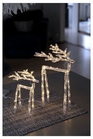 LED светлинна декорация Елен, височина 30 см Icy Deer - Star Trading