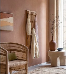 Панел за окачване от масивен дъб в естествен цвят 46x100x8 cm Parco – Spinder Design