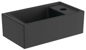 Матово-черен керамичен малък умивалник 37x21 cm i.Life S – Ideal Standard