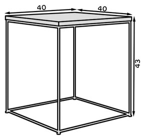 Странична маса Dente mini-Leuko-Mauro