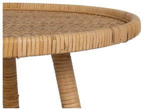 Ратанова кръгла странична масичка ø 60 cm – Ixia