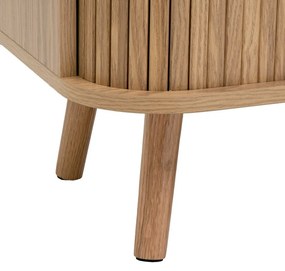 Библиотека от декор от дъб в естествен цвят 80x172x40 cm Elia – Casa Selección