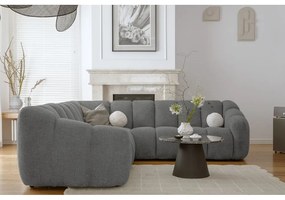 Сив ъглов диван Shell – Miuform