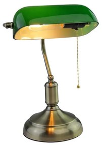 Настолна лампа BANKER 1xE27/60W/230V