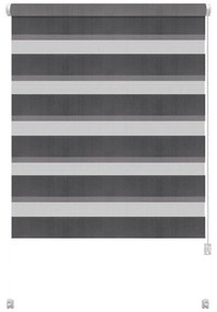 Тъмносива ролетна щора ден и нощ 80x150 cm Zebra – Gardinia
