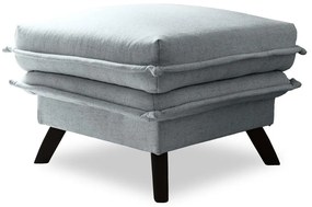 Светлосива табуретка за крака Charming Charlie - Miuform