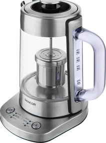 Sencor - Електрическа кана с терморегулация 1,5 л 1500W/230V от неръждаема стомана