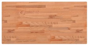 3188889 vidaXL Плот за маса 80x40x1,5 см правоъгълен масивен бук