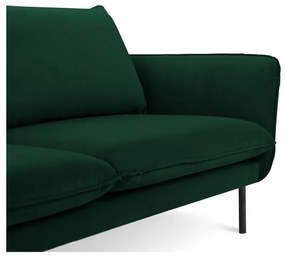 Тъмнозелен кадифен диван 200 cm Vienna - Cosmopolitan Design