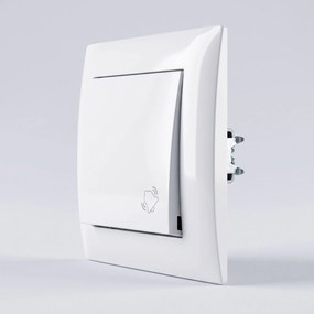 Бутон за Звънец OSTE JNH008-W WHITE