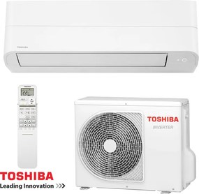 Инверторен климатик Toshiba Essento RAS-B24B2KV2G-E + RAS-24B2AVG-E2, 24000 BTU, 45 м2, R-32, A++, Бял