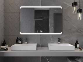 Mexen Nida осветено огледало за баня 120 x 80 см, LED 6000K, анти-мъгла - 9806-120-080-611-00
