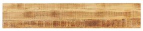 371390 vidaXL Плот за маса 180x40x3,8см правоъгълен масивно дърво грубо манго