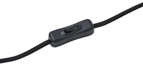 Дизайнерска настолна лампа месинг с опалово стъкло - Mochi