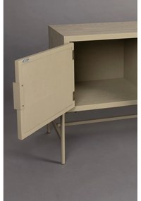 Бежова маса за телевизор от масивна ела 148x60x38 cm Yasu – Dutchbone