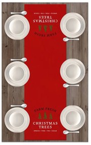 Коледна покривка за маса 136x36 cm Christmas - Kate Louise