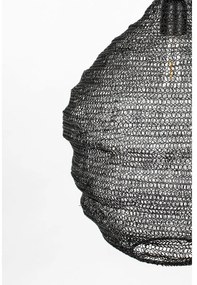 Черно висящо осветително тяло , ø 37 cm Lena - White Label