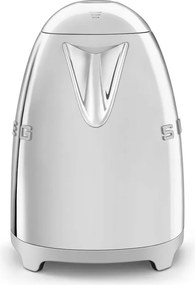 Електрическа кана SMEG KLF03SSEU, 2400 W, 1.7 л, 360° основа, Гланцово покритие, Инокс