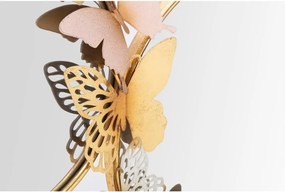 Стенно огледало с декор Farfalle в розово злато, 81 x 52,5 cm - Mauro Ferretti
