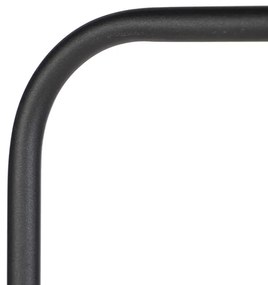 Интелигентна подова лампа черна с включена WiFi крушка A60 - Lofty