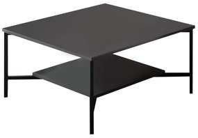 Кафе маса Black, цвят Антрацит Черен