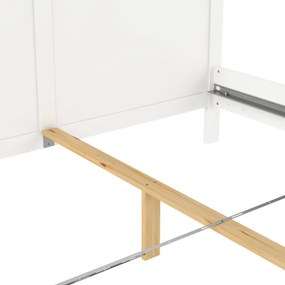 Бяло двойно легло 160x200 cm Paris – Tvilum