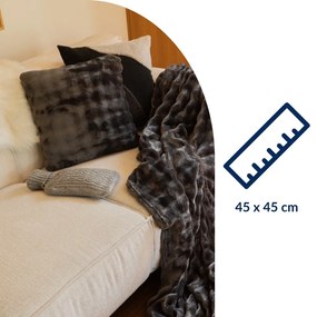 Декоративна възглавница от микроплюш 45x45 cm Wave – Tiseco Home Studio