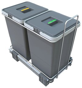 Пластмасов контейнер за сортирани отпадъци/вграден 23 л Ecofil - Elletipi