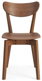 РОКСИ Натурален Орех - ДЪРВЕН СТОЛ РЕТРО ЗА ДНЕВНА/ ТРАПЕЗАРИЯ/ КУХНЯ