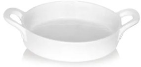 Horecano - Порцеланова шола овална с дръжки ф15см (H016) - Китайски порцелан