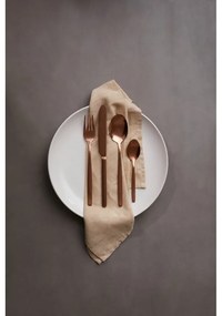 Прибори за хранене 16 бр. от неръждаема стомана в меден цвят Avie – Premier Housewares